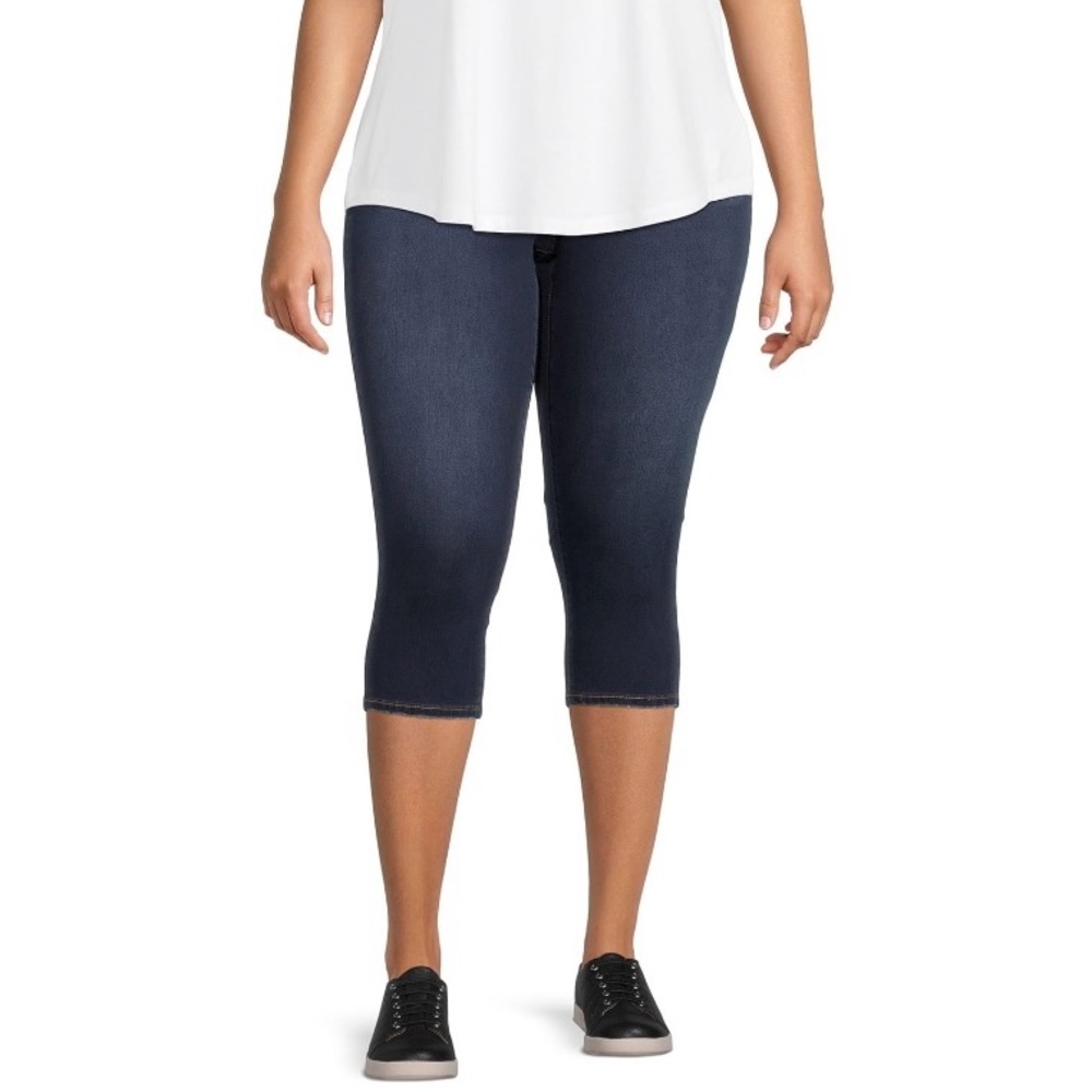 NWT- Terra & Sky jegging capri -1X (16w-18w)